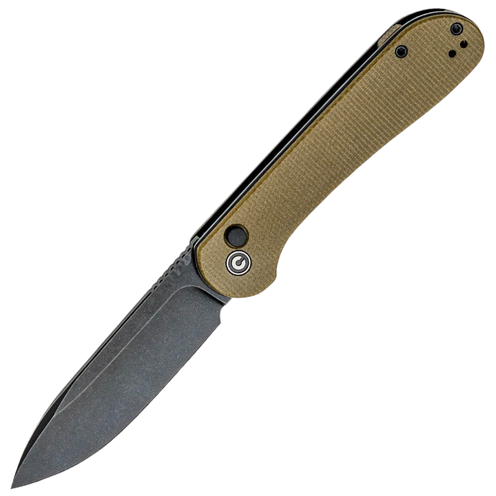 CIVIVI Elementum Button Lock Olive Micarta C2103B